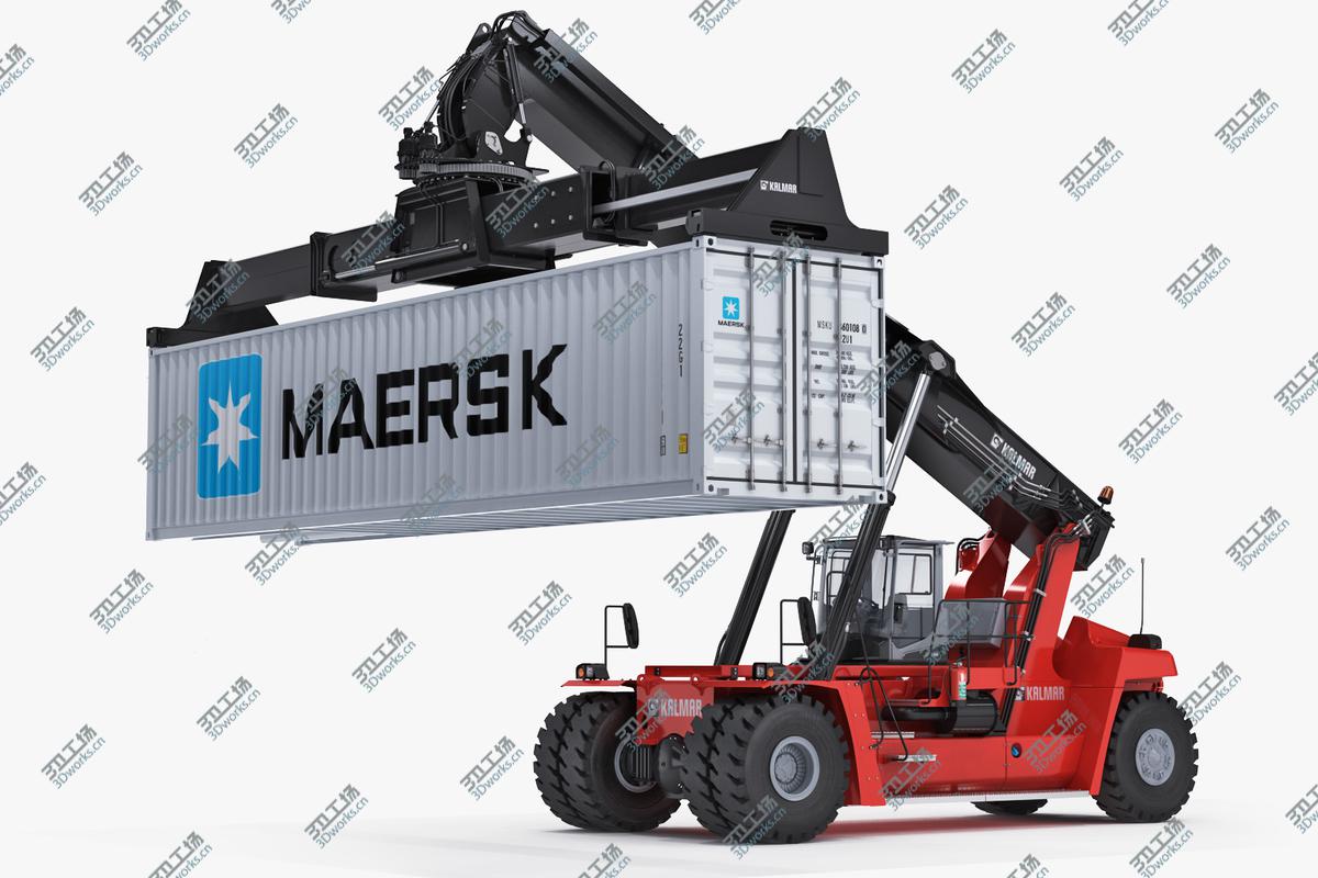 images/goods_img/2021040163/Reachstacker Kalmar DRG450 Gloria K-Motion RIG 3D model/2.jpg